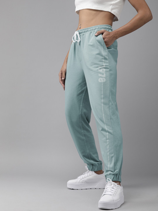 Roadster The Lifestyle Co. Women Green Printed Joggers