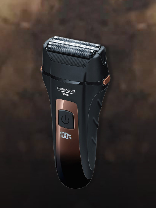 Beurer HR 7000 Foil Shaver with High Quality Triple Blade Shaving – Black