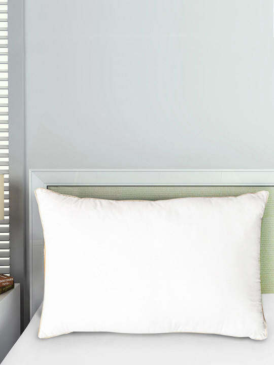 SPACES White Solid Pure Cotton Pillows
