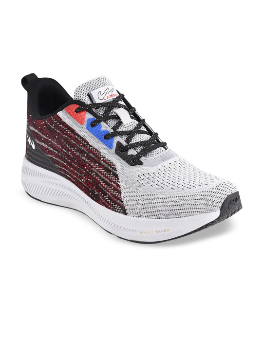 Campus Men CAMP JASPER Grey Mesh Running Shoes