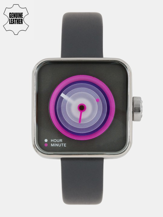Women Pink & Grey Dice Analogue Watch TS1007D