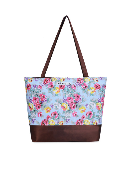 NFI essentials Multicoloured Floral Structured Tote Bag
