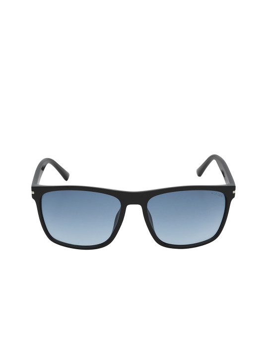 men blue lens & black square sunglasses th mark c3 57 s