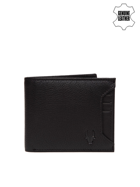 WildHorn Men Black Genuine Leather Wallet