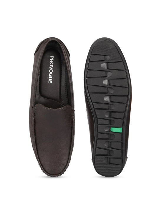 men brown loafers