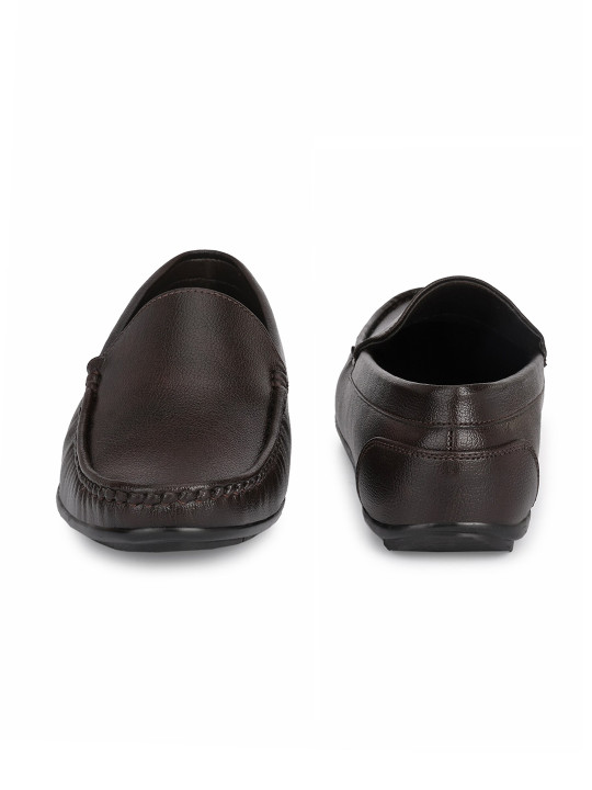 men brown loafers