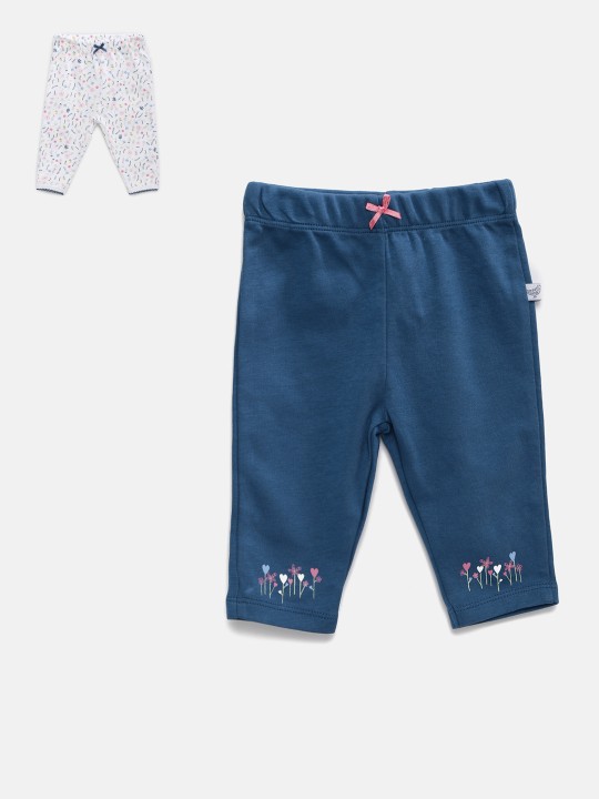 Infant Girls Pack of 2 Lounge Pants 89922E Newborn