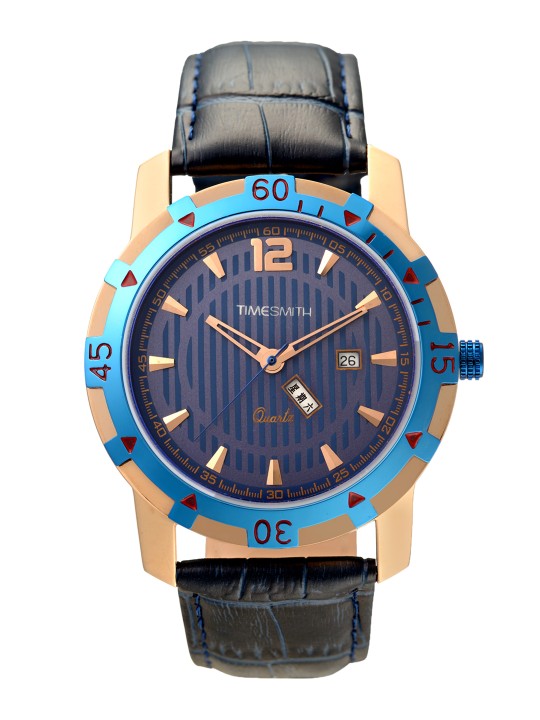 Men Navy Dial Watch TSM-080x