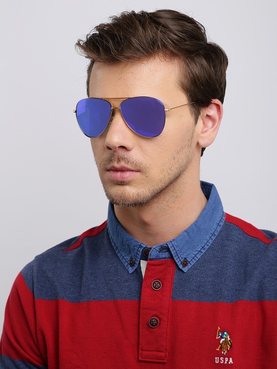 Buy Men Mirrored Aviator Sunglasses FMAE0103 Online at desertcartCyprus