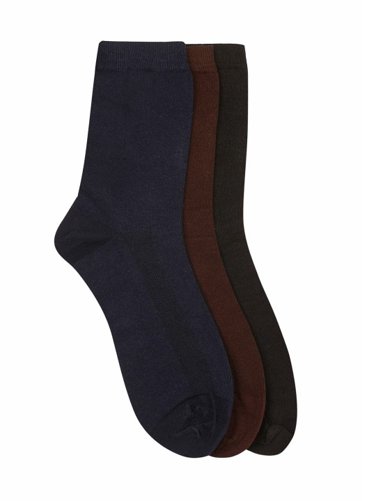 Men Pack of 3 Above Ankle-Length Socks