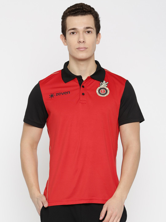 Men Red \u0026 Black RCB Royal Challengers 