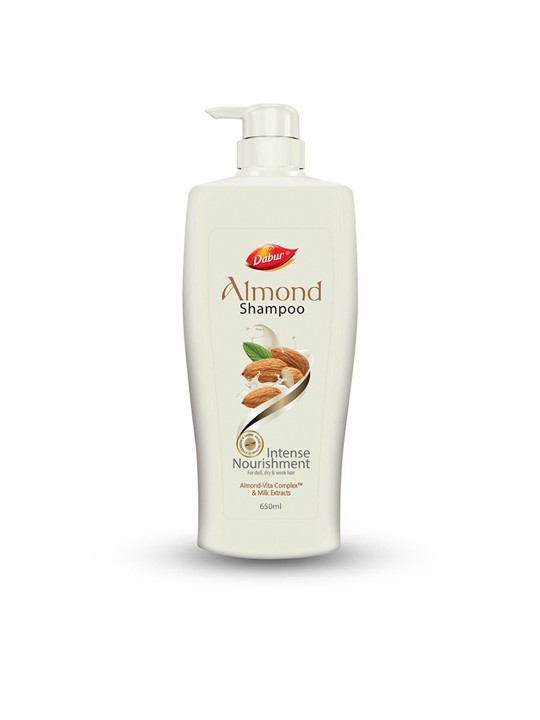 Dabur Almond Intense Nourishment Shampoo with Milk Extracts – 650 ml