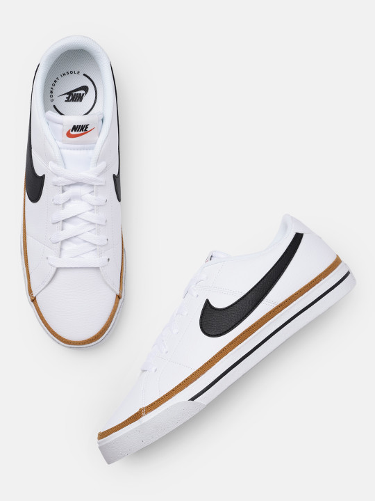 men white solid sneakers