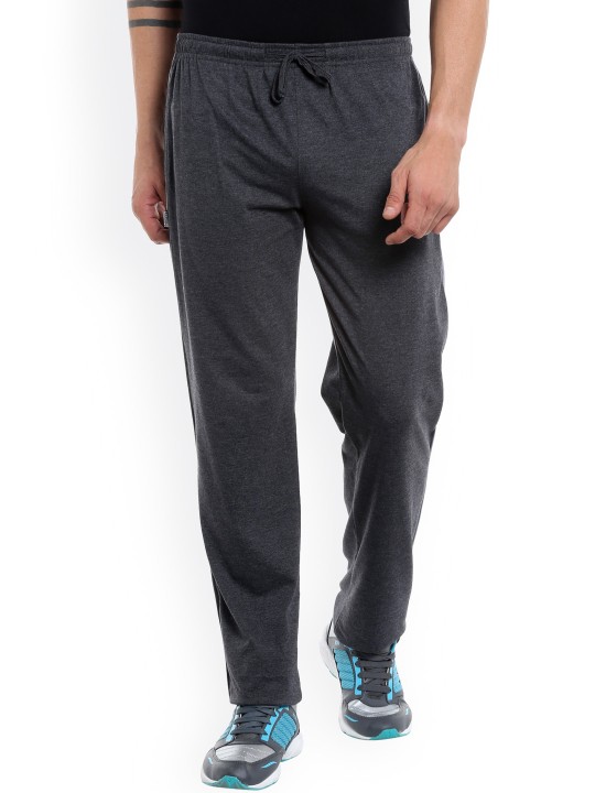 Charcoal Grey Smart Fit Track Pants