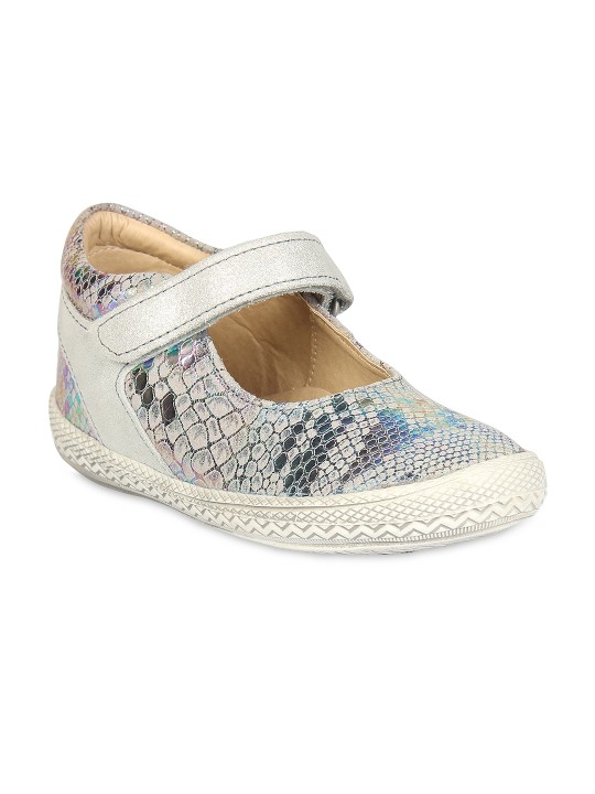 Kids Silver Ballerinas 20
