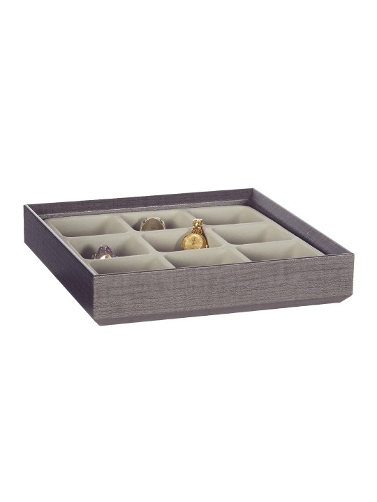 Brown & Grey Jewellery Organiser
