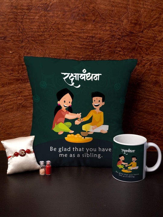 Buddha Idol Staue Combo Gift Set myntra