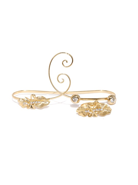 Gold-Toned Embellished Jewellery Set