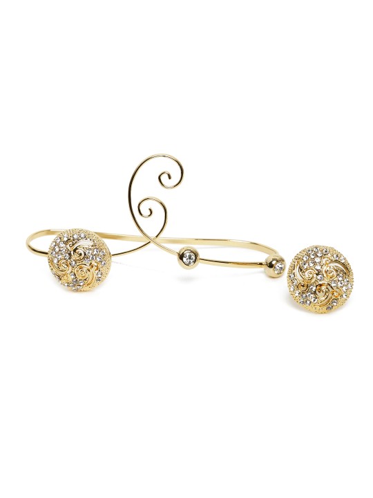 Gold-Toned Embellished Jewellery Set
