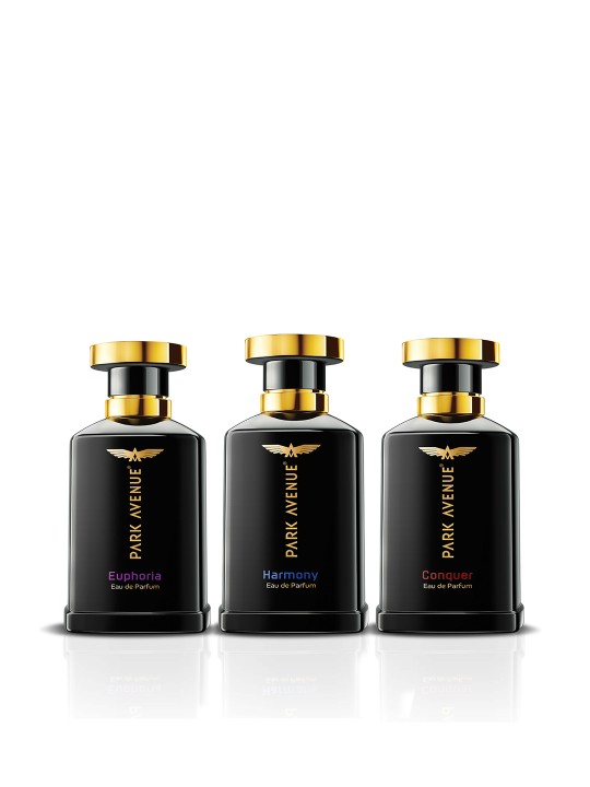 Park Avenue Men Set of 3 Eau de Parfums Euphoria Conquer