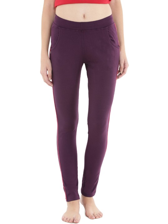 Purple Slim Fit Lounge Pants P-20024 S