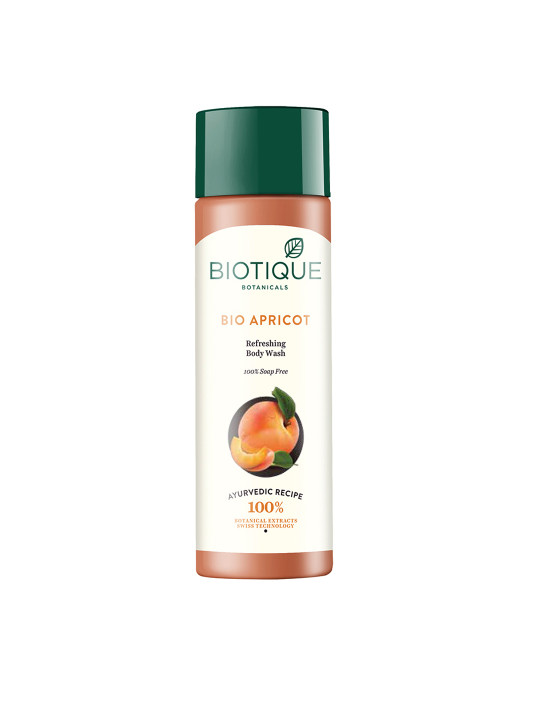 Biotique Botanicals Unisex Bio Apricot Refreshing Body Wash 190 ml