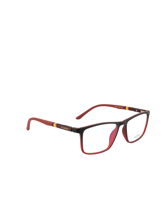 Gold Berg Unisex Black Full Rim Wayfarer Frames Eyeglasses