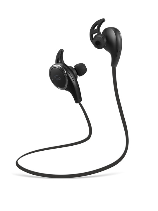 Black Wireless In-Ear Earphones with Mic TT-BH06