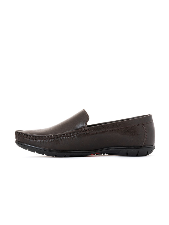 men brown loafers