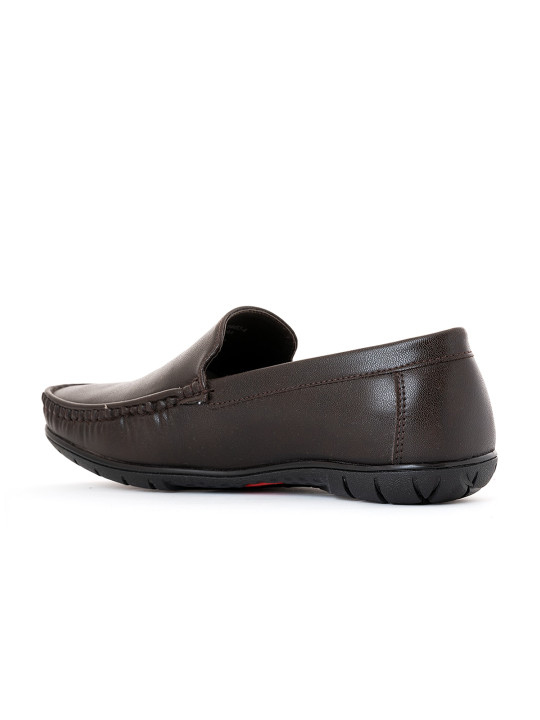 men brown loafers