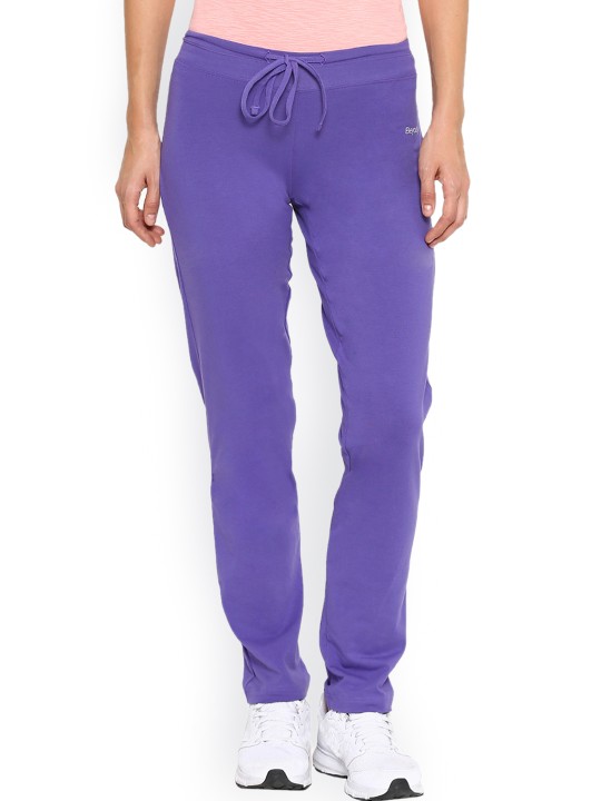 Women Purple Track Pants S