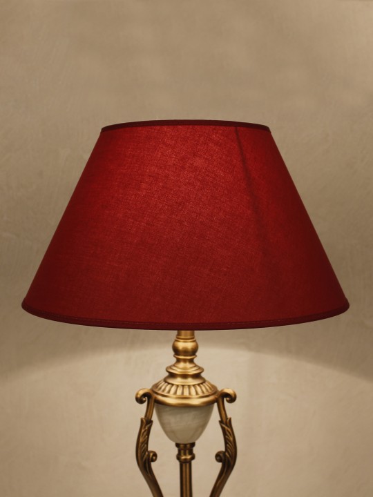 lamps in the red