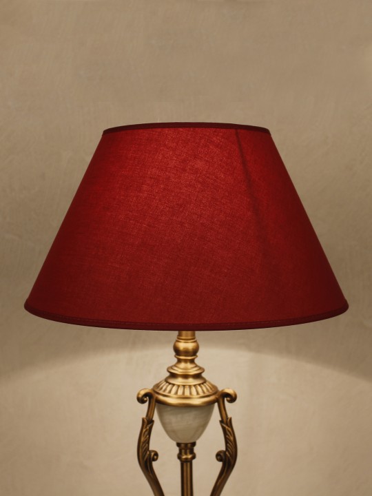 Red Table Top Lamp Shade
