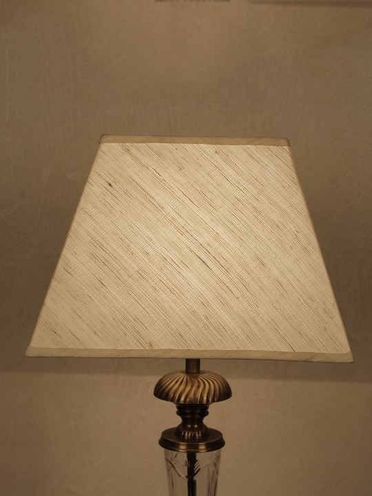 Off-White Table Top Lamp Shade