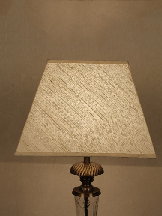Off-White Table Top Lamp Shade
