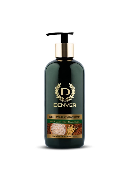 Denver Rice Water Shampoo with Daily Routine Actives