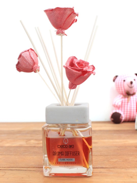 Tuberose Aroma Oil Reed Diffuser Set