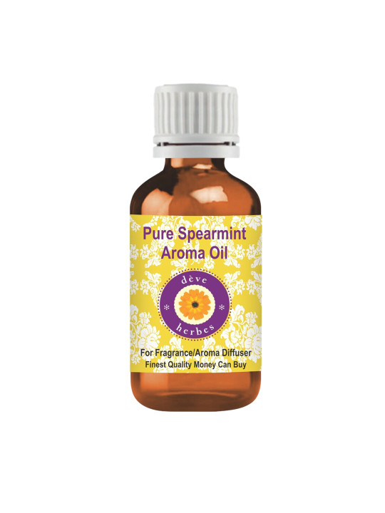 Deve Herbes Pure Spearmint Aroma Oil Natural Therapeutic Grade - 15ml