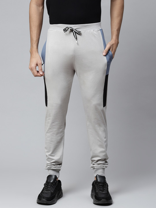 Pierre Carlo Men Solid Slim Fit Joggers