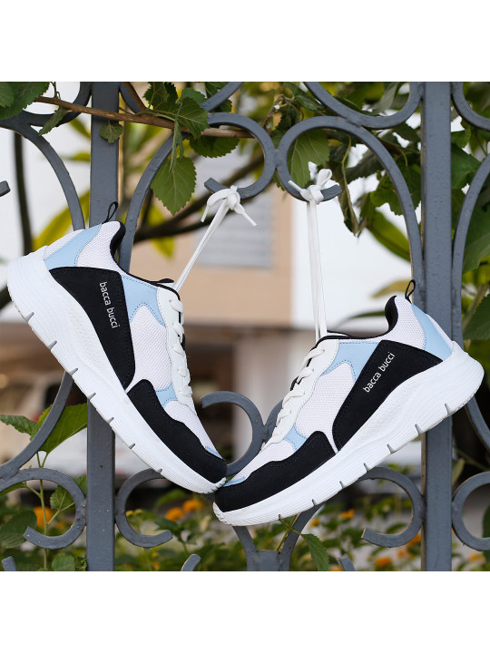 bacca bucci Bacca bucci Women White Colourblocked Sneakers