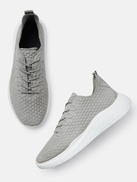 ECCO Mens Athleisure Vetiver Leather Regular Sneakers