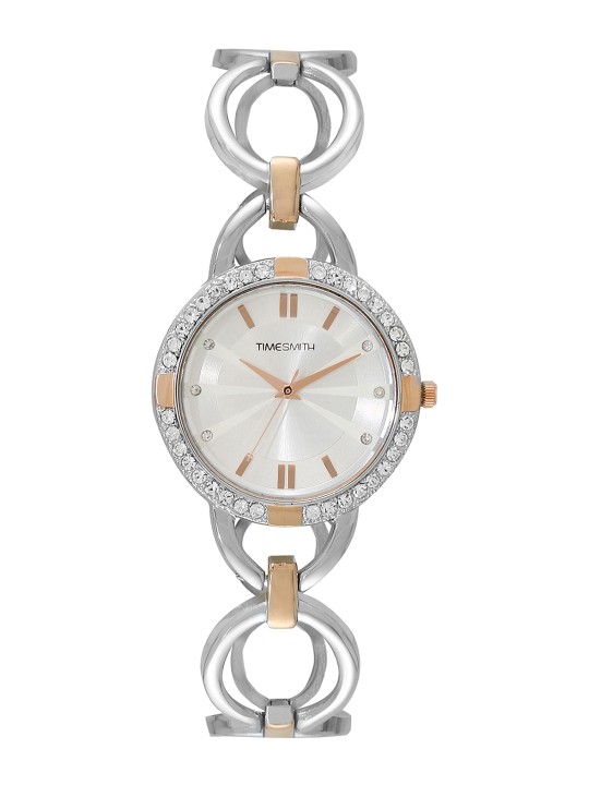 Women Silver-Toned Analogue Watch TSM-019