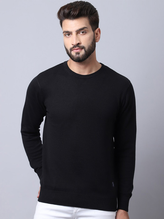 Cantabil Men Black Pullover