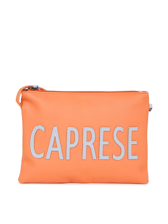 caprese orange sling bag