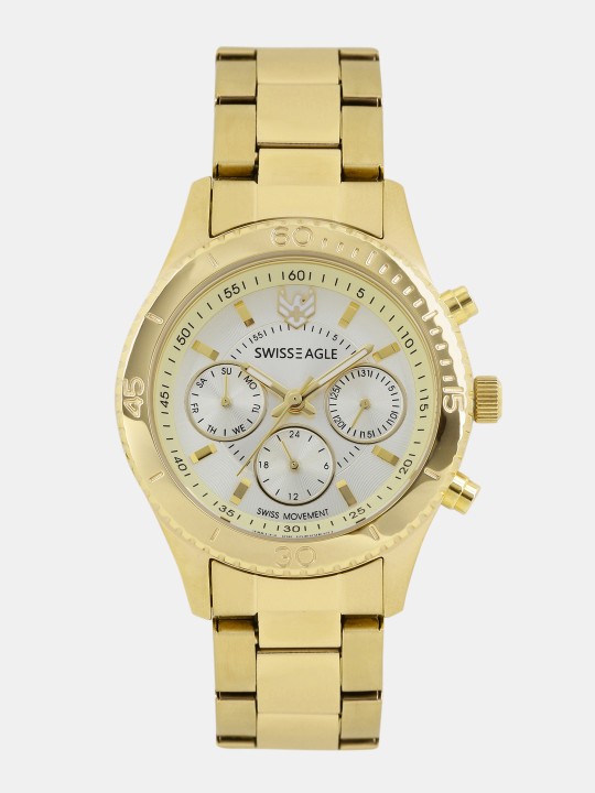 Women Gold-Toned Analogue Watch SE-9105-11