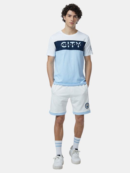 Men Typography City Printed T-shirt