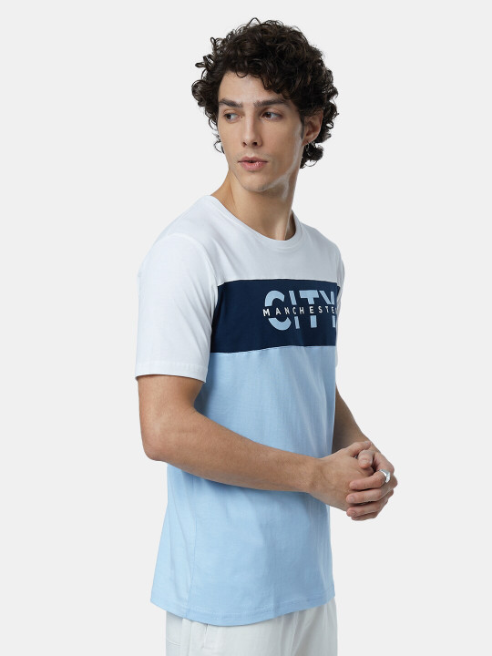 Men Typography City Printed T-shirt