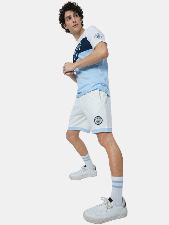 Men Striped Sports Shorts