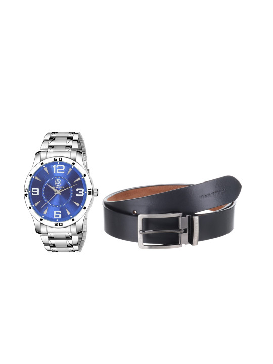 MARKQUES Men Set Of 2 Solid Accessory Gift Set