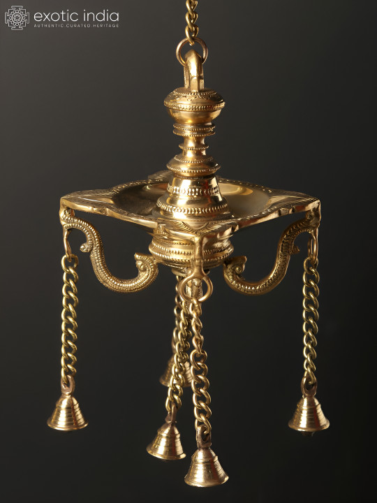 Exotic India Brass Musical Diwali Diyas